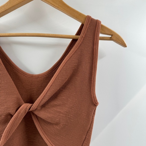 Urban Outfitters Out From Under Dual-Look Ribbed Tank Top – Brown, Size M/L - Picture 6 of 8